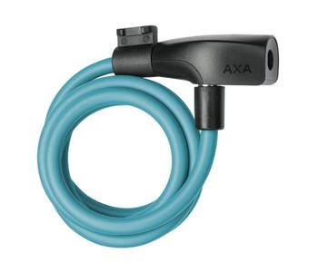 Axa resolute kabelslot 120/8 ice blue