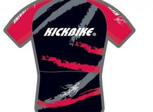 Kickbike Bioracer step shirt maat M