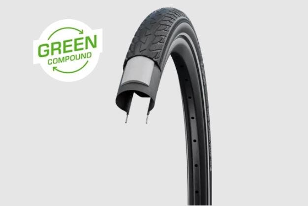 Schwalbe bub road cruiser plus 28x2.00 50-622 gree
