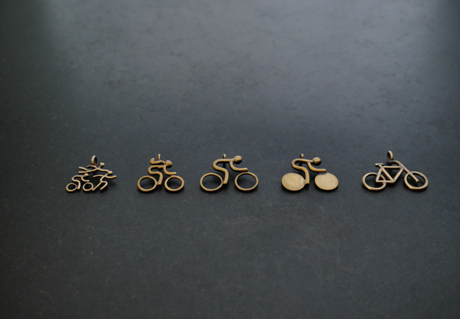 bedels Bike-thing in brons