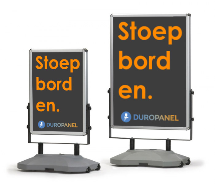 Stoepborden straatborden winkelborden sandwichborden