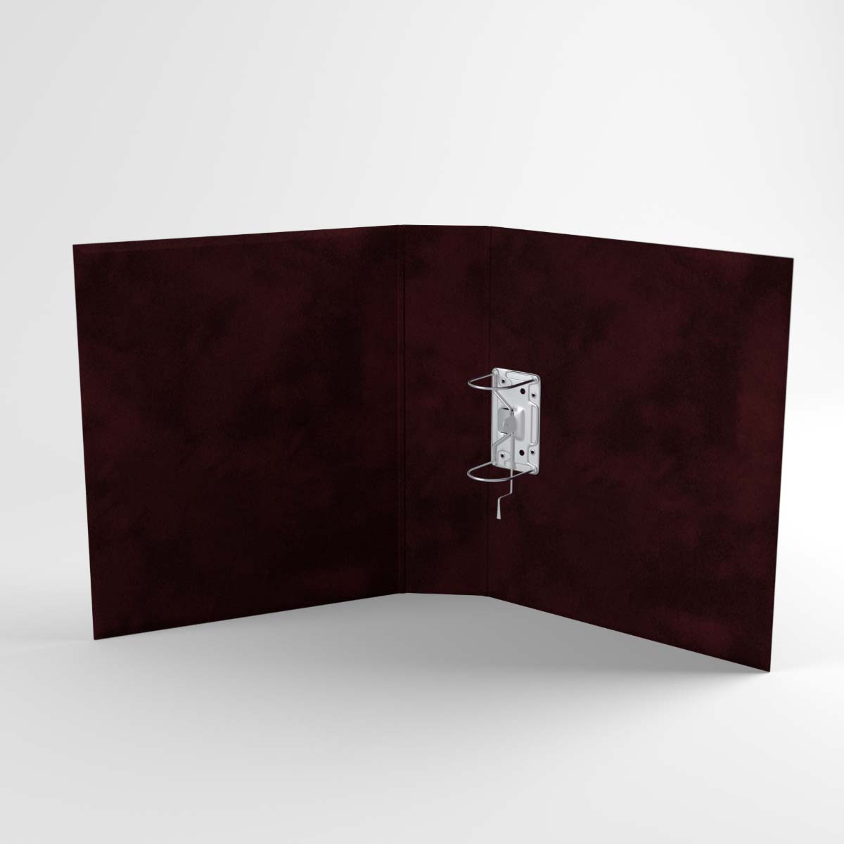 Ordner Diep Rood Suede