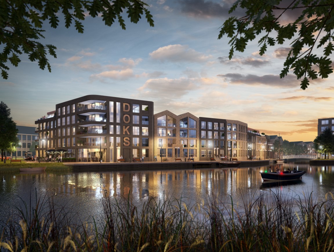 Nieuwbouw 61 woningen & horeca Stadsdok Doetinchem (KlaassenGroep B.V.)
