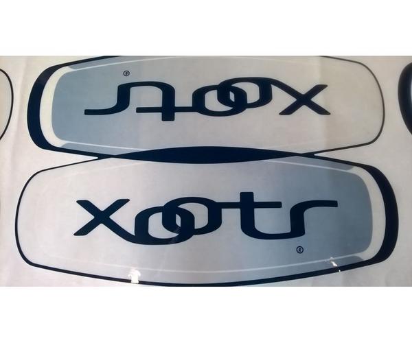 Xootr Frame Sticker grey/blue