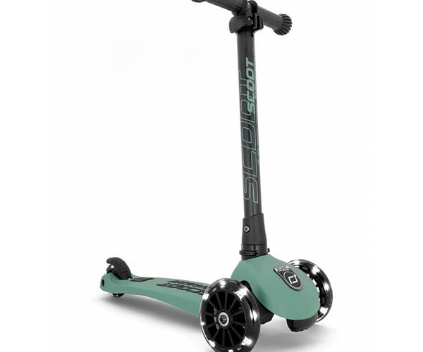Scoot and Ride Highwaykick 3 forest Kickboard step