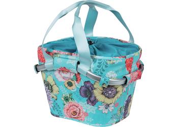 Basil mand front Bloom Field Carry All KF 15L blue