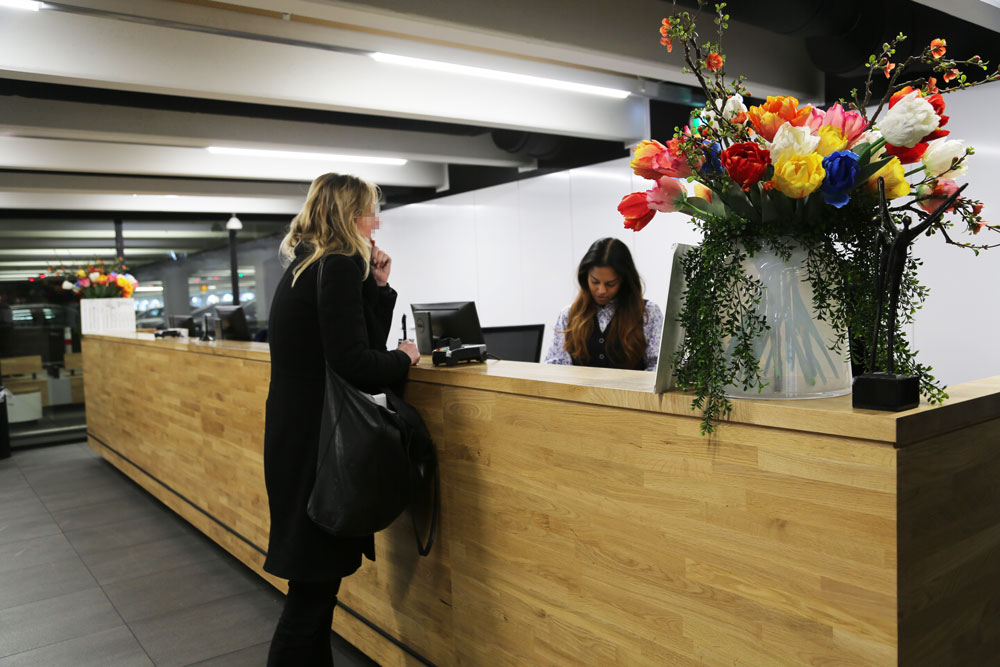 Schiphol P6 Valet Parking Sleutels Afgifte