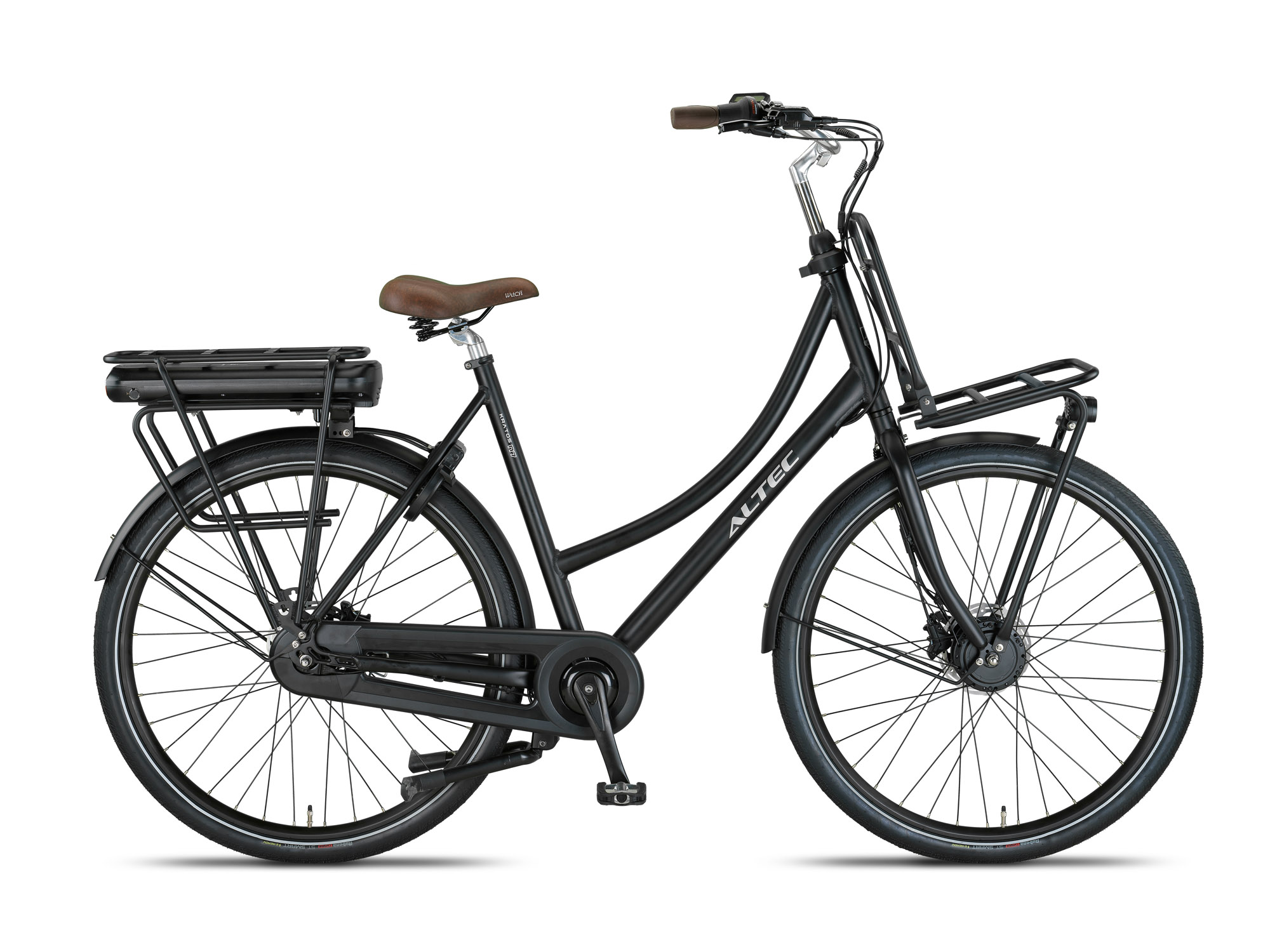 Altec Kratos N7 mat zwart 50cm elektrische transportfiets