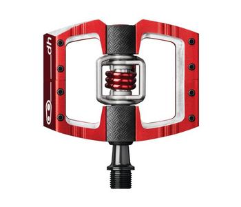 Crankbrothers pedaal mallet dh rood / rode veer