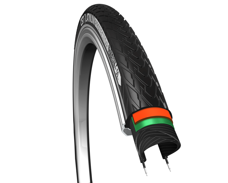 Cst bub 28x1 3/8 37-622 refl e-bike read platinum