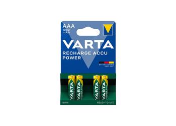 Varta batterij R03 AAA oplaadbaar 1000mAh krt (4)