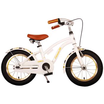 Volare Miracle Cruiser ultra light 14inch wit Meisjesfiets
