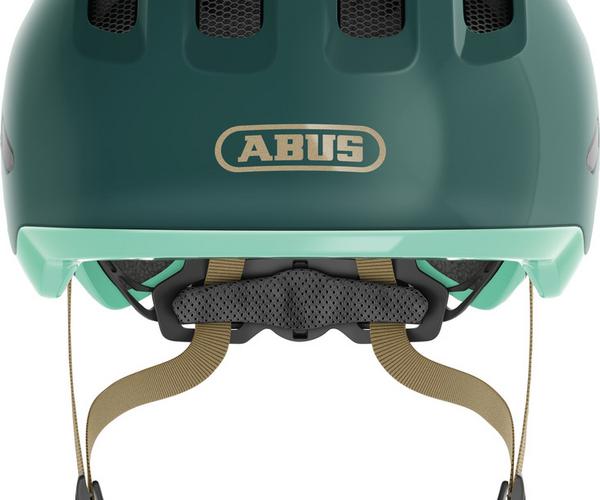 Abus Smiley 3.0 ACE LED S royal green kinder helm 2