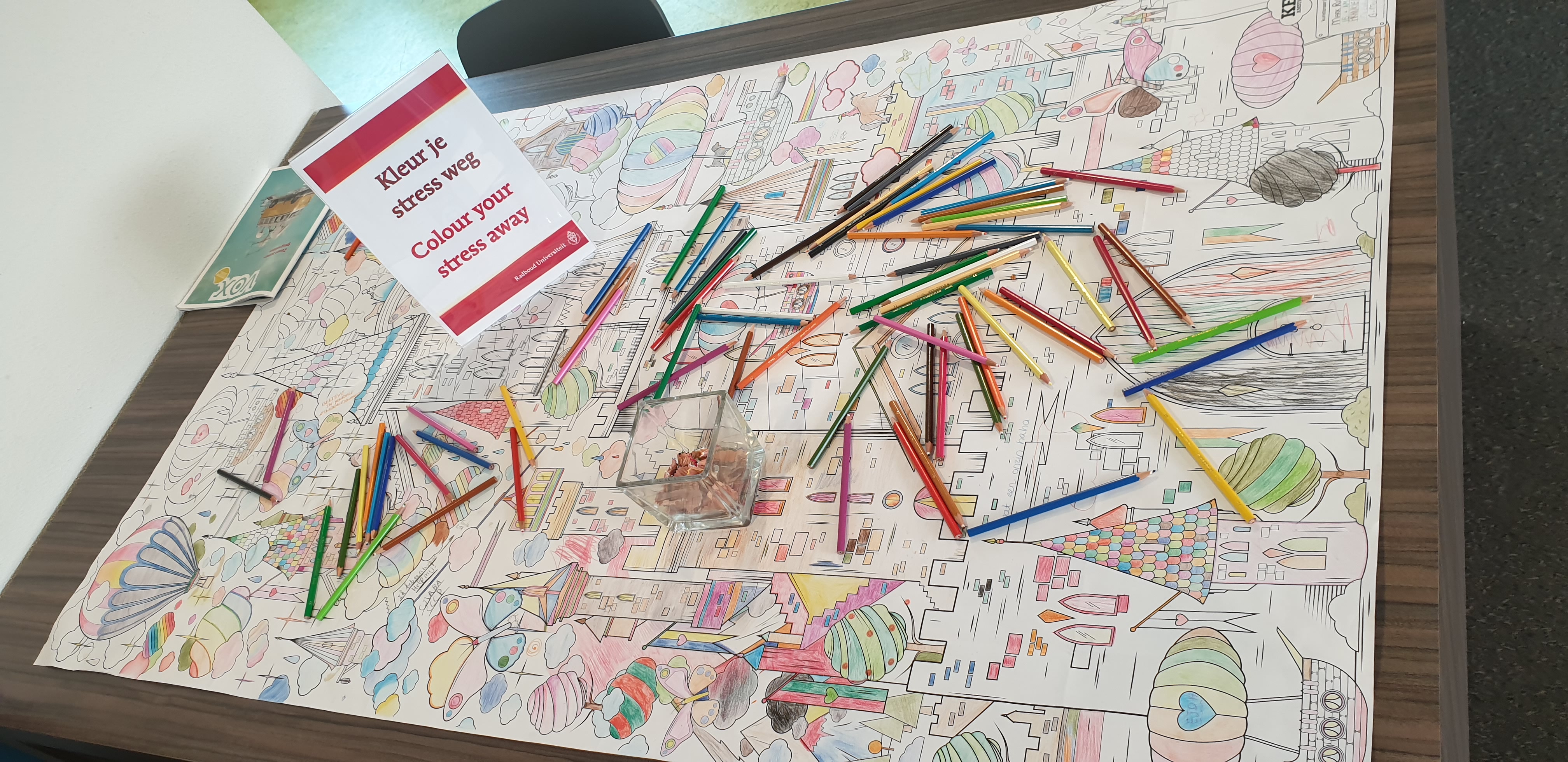 Vol hoofd? Een bijzondere manier om stress te verminderen