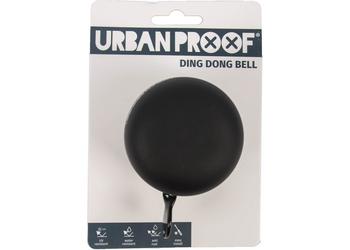 Urban Proof bel Ding Dong 60mm mat zwart / grijs