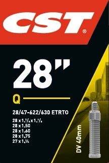 Cst bib 28x1 1/8-1 1/2 blitz 40mm 28/47-622/630 (d