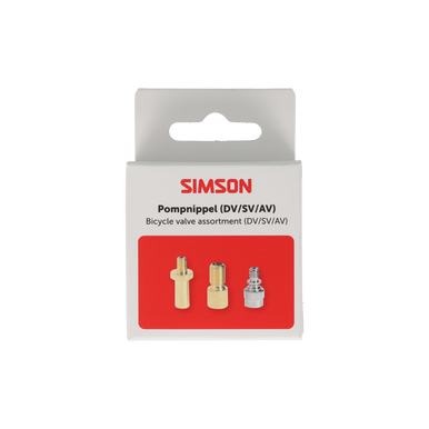 Simson Pompnippel assortiment 3-delig