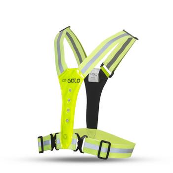 Gato Safer Sport Led Vest Neon Yellow One Size