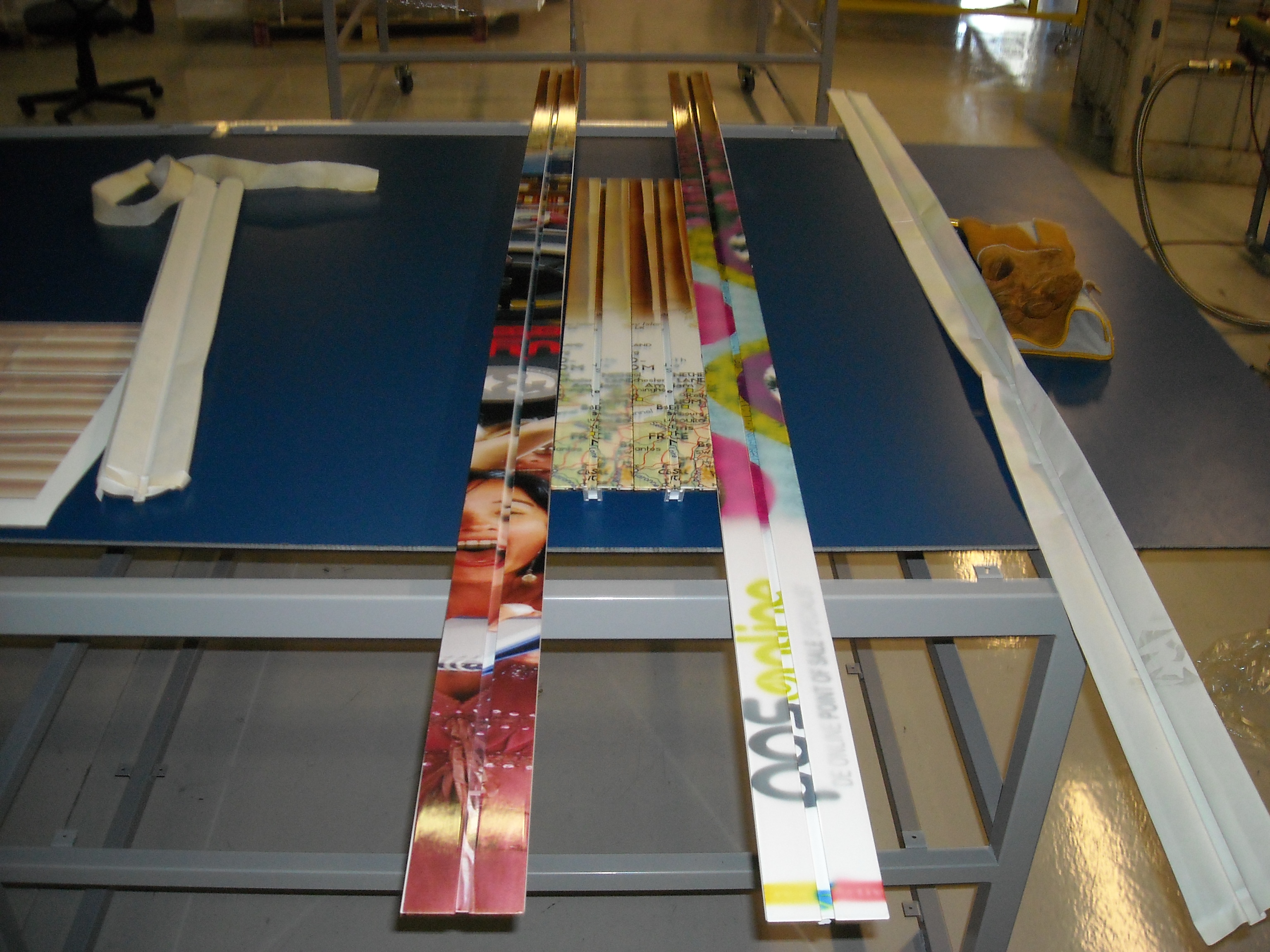 Voorbeelden sublimatie profielen afbeeldingen