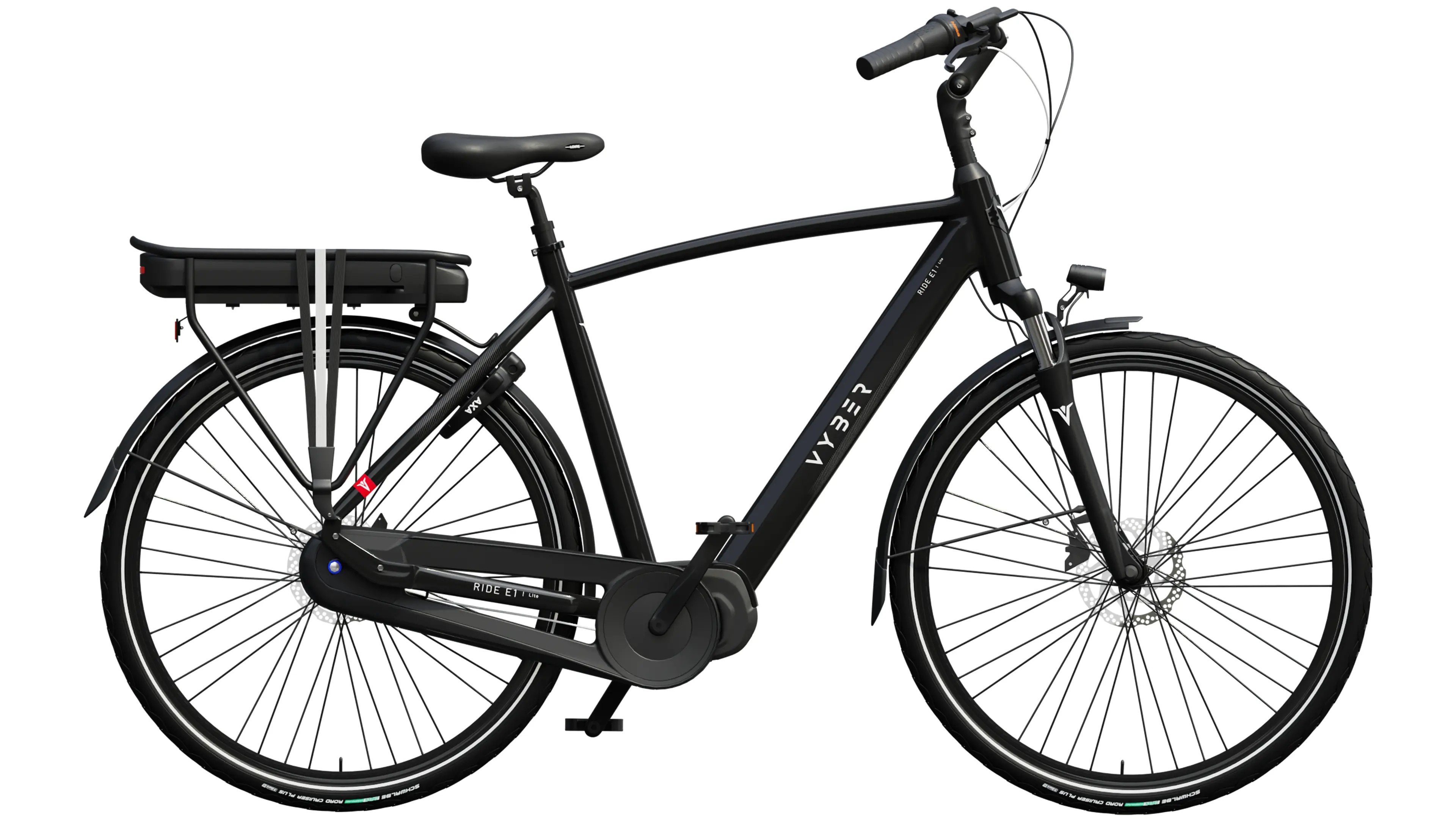 Vyber Ride E1 Lite black 57cm elektrische herenfiets