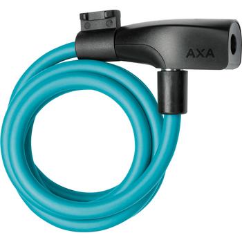 Axa Kabelslot Resolute 120/8 Ice Blue