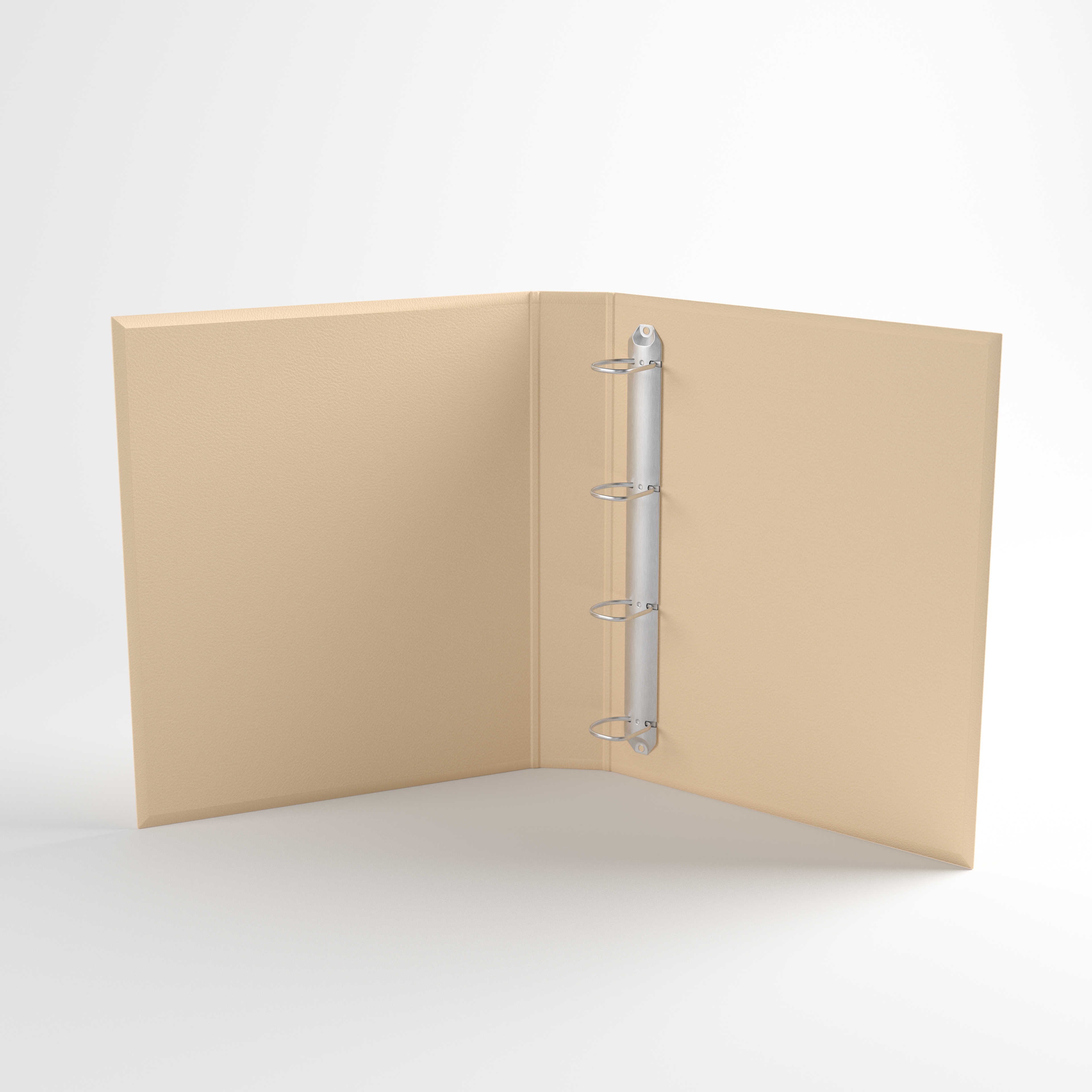 Ringband Ivoor met zachte echte leernerf