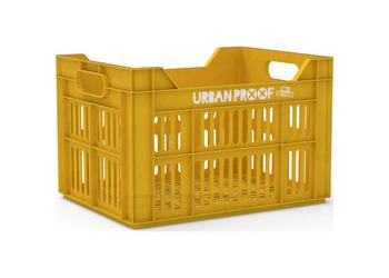 Urban Proof fietskrat 30 L ocre yellow Recycled