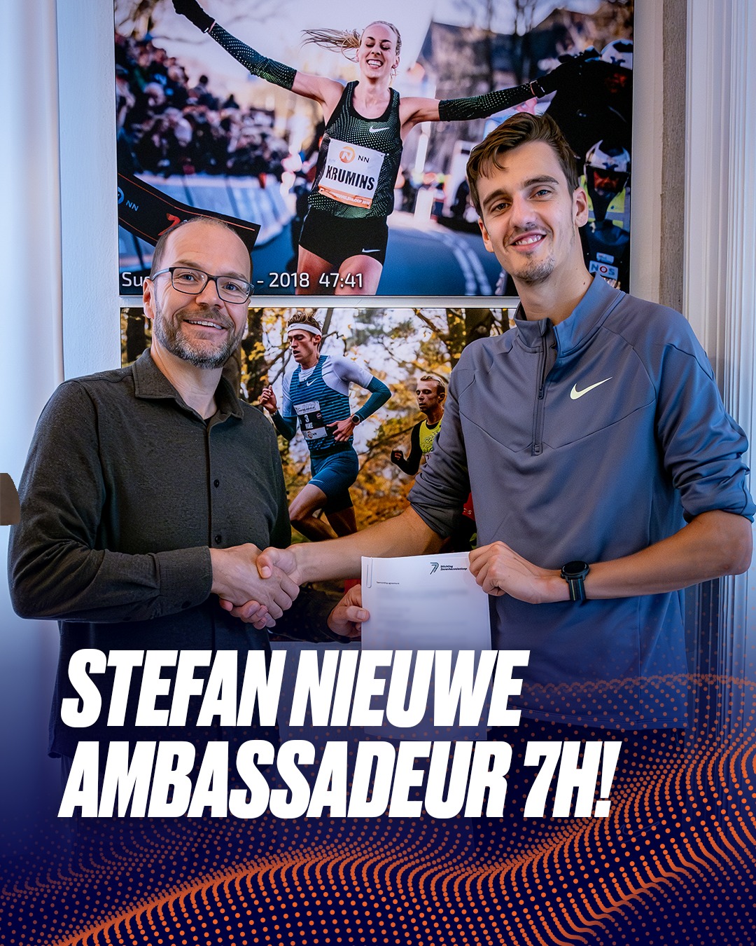Stefan nieuwe ambassadeur 7H