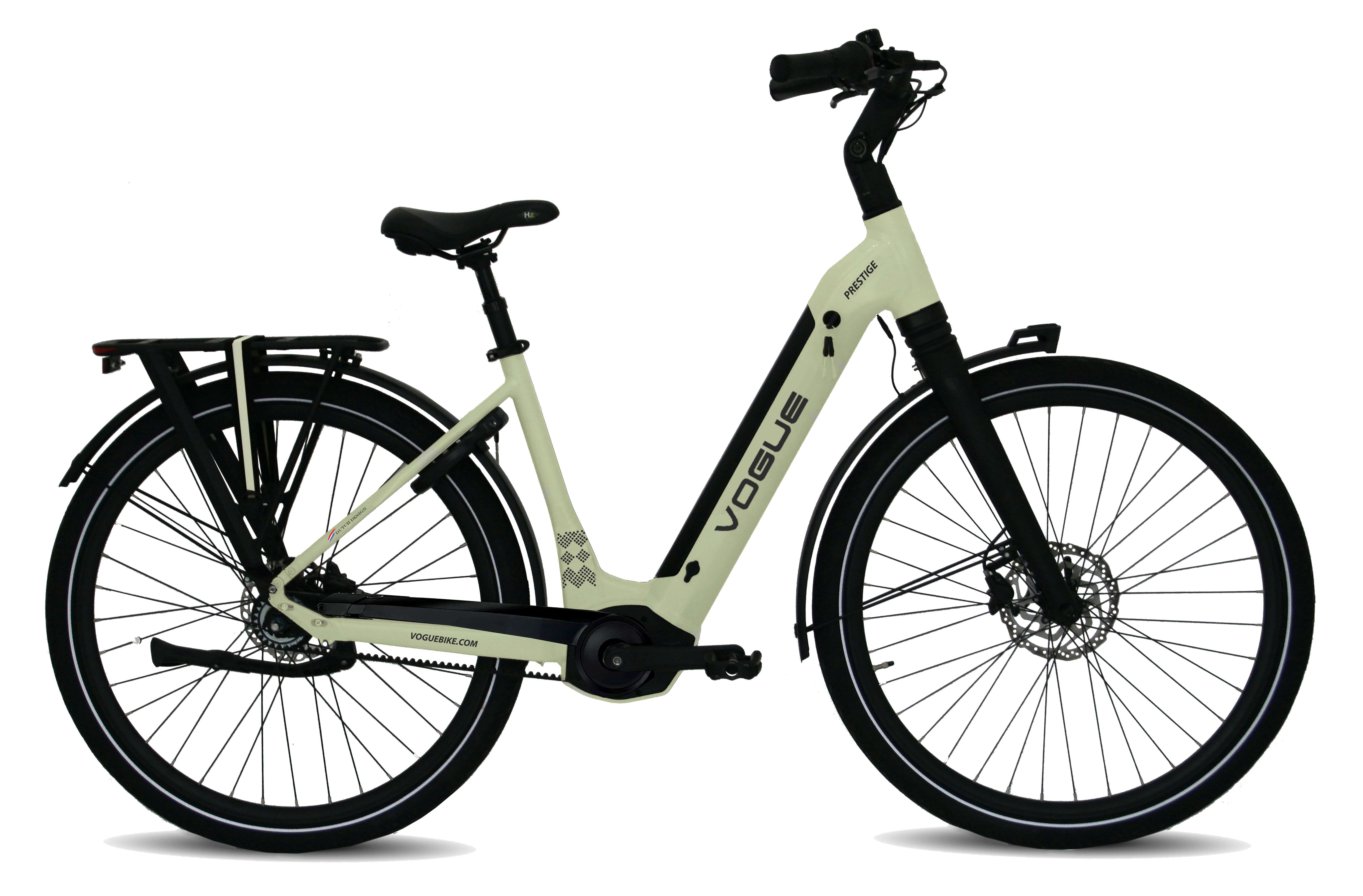 Vogue Prestige N7 cement grey mat 49cm elektrische damesfiets
