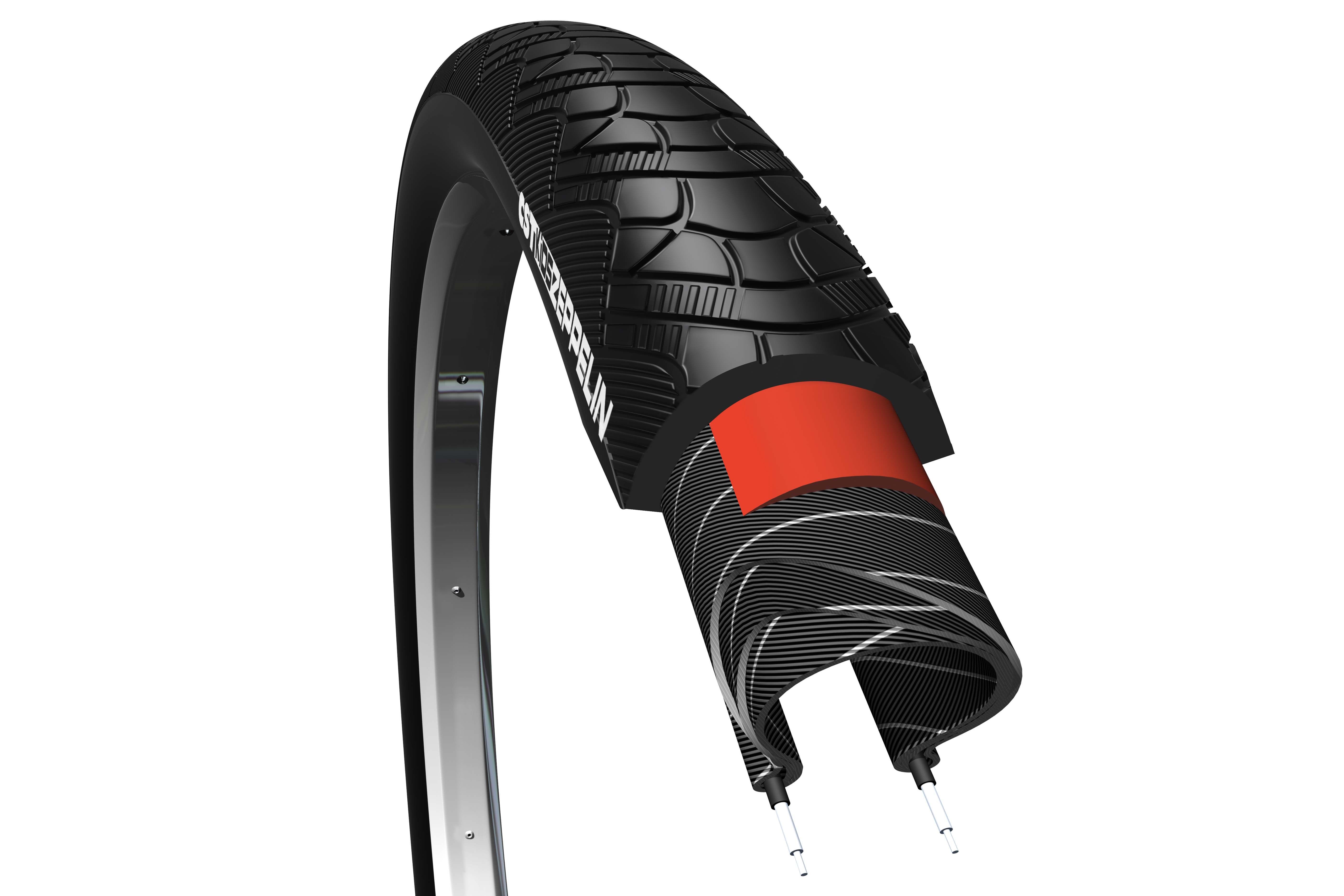 Cst bub 28x2.00 50-622 refl zeppelin black
