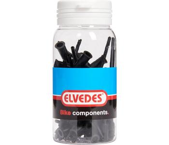 ds Elvedes kabelhoedje 4.3mm PVC met tip (50)