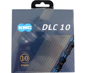 KMC ketting DLC10 black/blue 116s