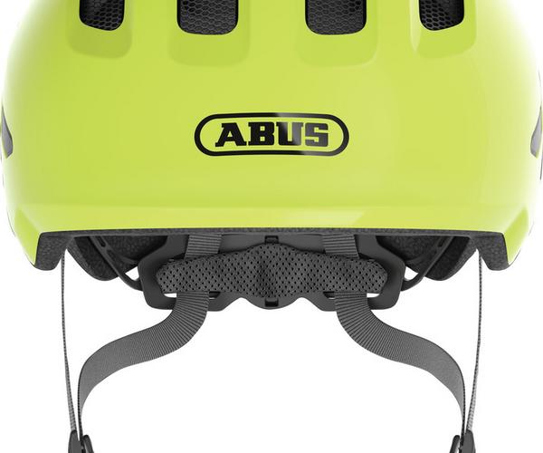 Abus Smiley 3.0 S shiny yellow kinder helm 2