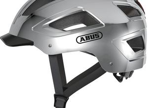 Abus Hyban 2.0 M chrome silver fiets helm