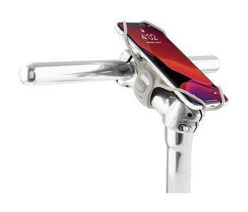 Bonecollection smartphonehouder bike tie pro3 gray