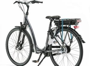Bikkel iBee LI  steel grey 468Wh 46cm elektrische fiets 4