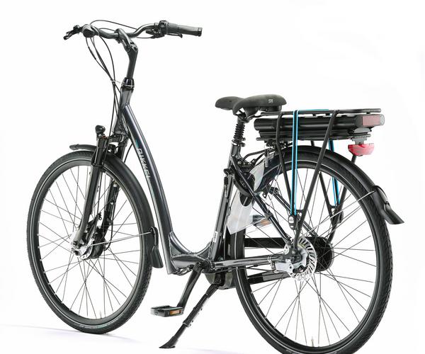 Bikkel iBee LI  steel grey 468Wh 46cm elektrische fiets 4