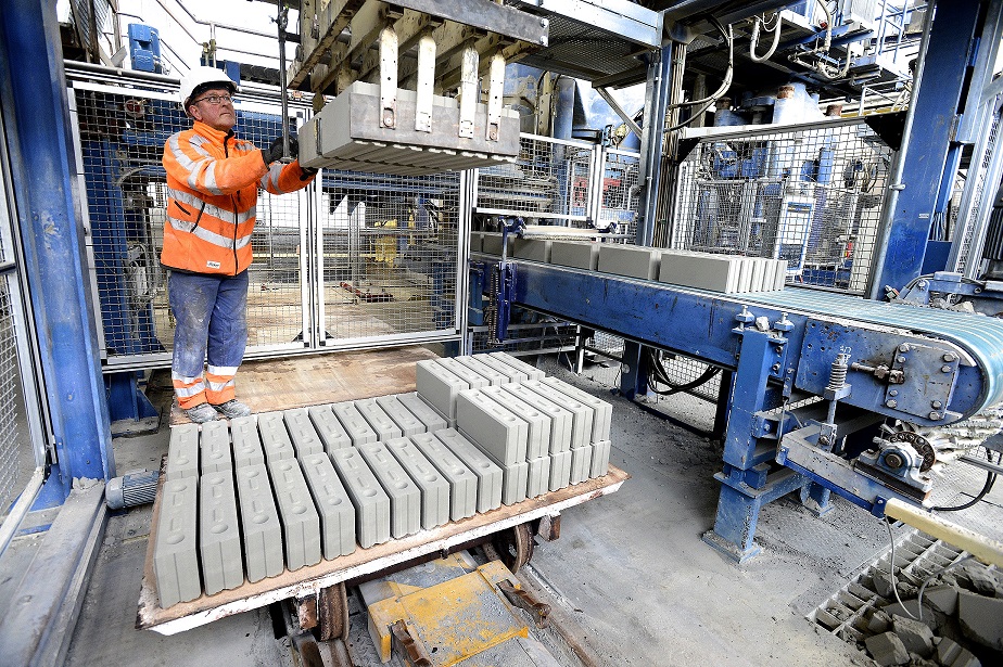 Unieke steen die CO2 compenseert