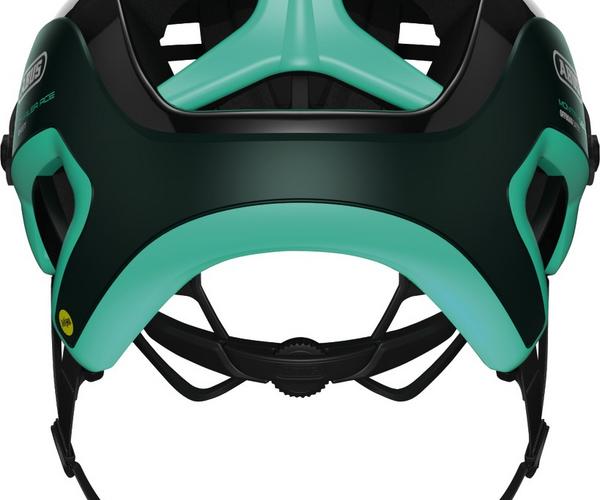 Abus MonTrailer ACE MIPS M smaragd green MTB helm 3