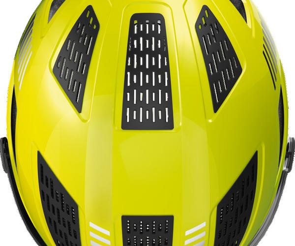 Abus Hyban 2.0 ACE M signal yellow fiets helm 4
