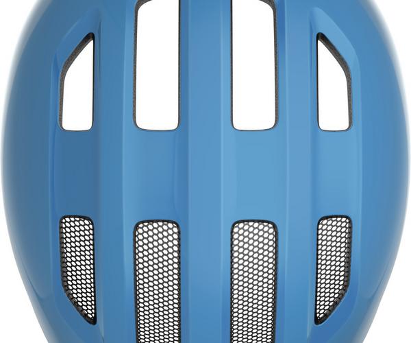 Abus Smiley 3.0 S shiny blue kinder helm 4