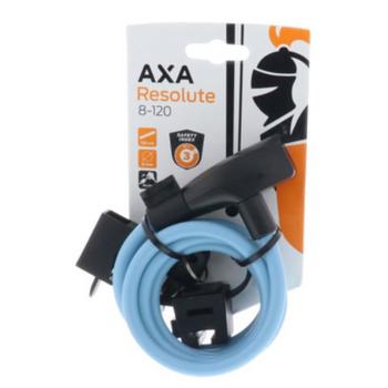 Slot Axa kabel resolute  120/8 ice blue