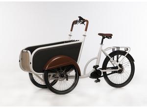 Soci.bike Family Cargo wit elektrische bakfiets
