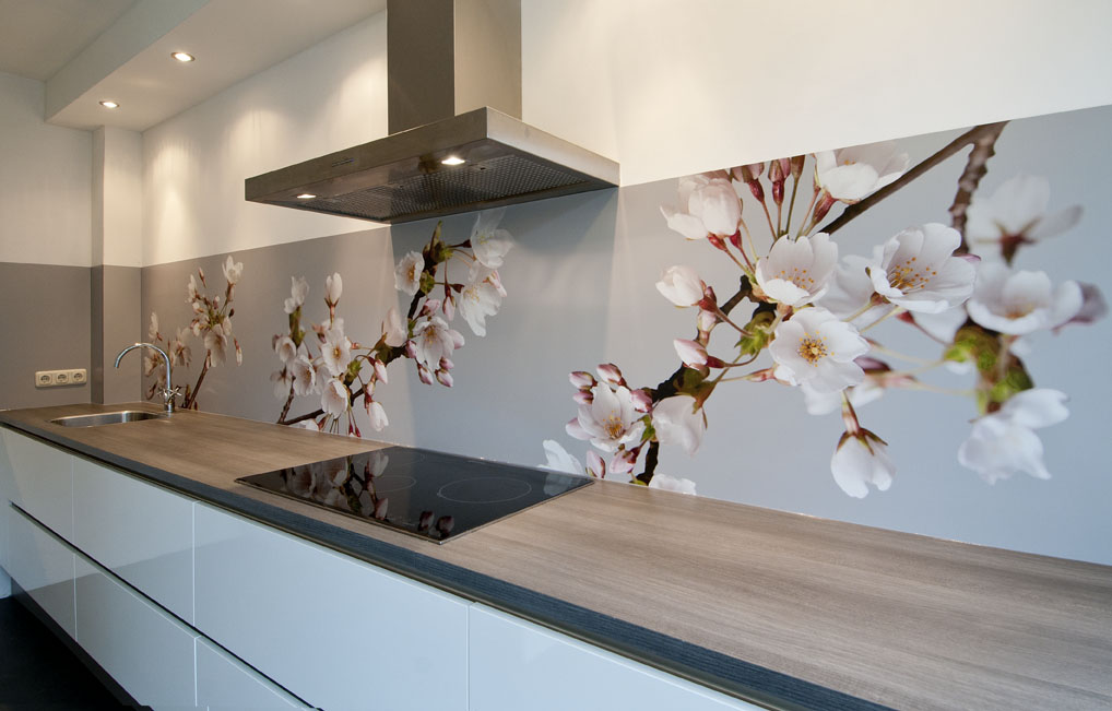 Küchenrückwände aus Aluminium nach Maß