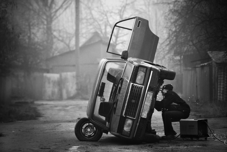 That's not the way to go: improvised repairing