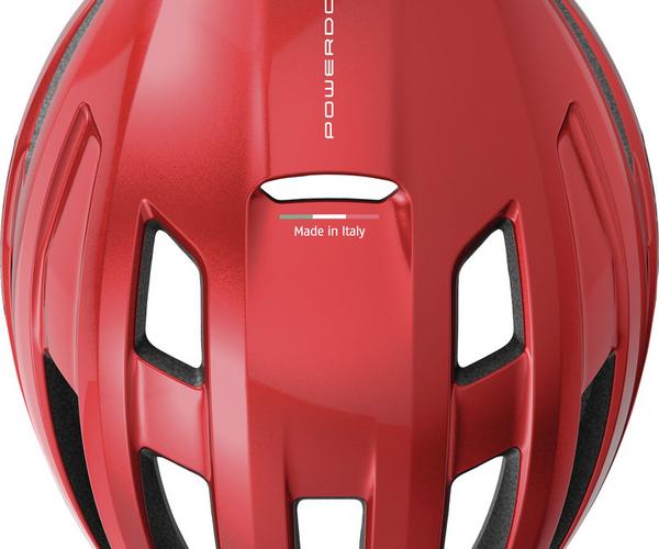 Abus PowerDome MIPS blaze red M race helm 4