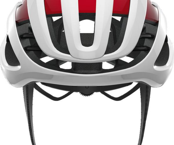 Abus Airbreaker white red race helm 2