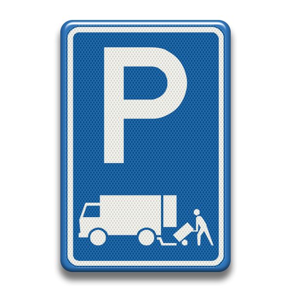 Verkeersbord RVV - E07 Parkeergelegenheid laden en lossen