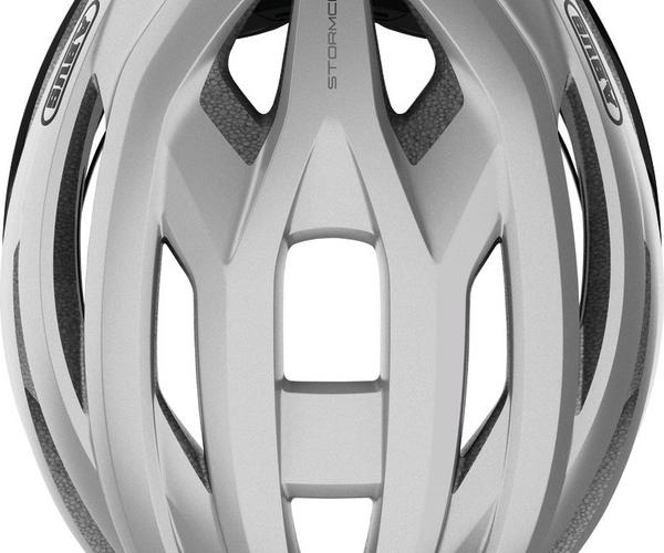 Abus Stormchaser L gleam silver race helm 4