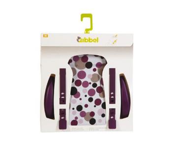 DUODL QIBBEL STYLINGSET LUXE DOTS PURPLE ACHTER